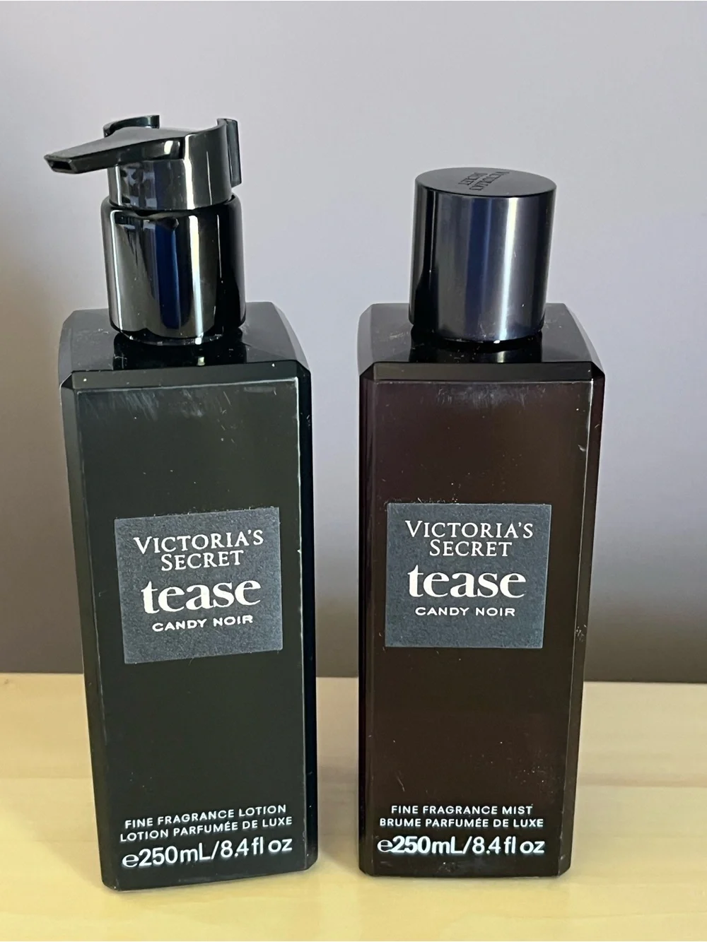 Victoria’s Secret Tease Candy Noir  Body Lotion & Fine Fragrance Mist New